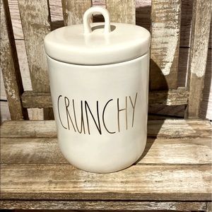 Rae Dunn ‘Crunchy’ Loop Lid Canister